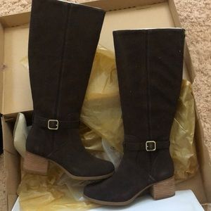 Ugg koolaburra boots madeley suede chocolate brown